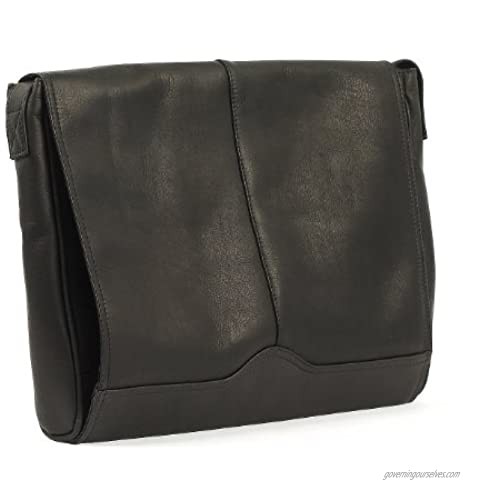Claire Chase Messenger Satchel  Black  One Size