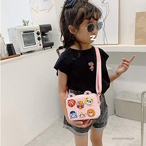 Kids Baby Toddler Purses for Little Girls Preschool Shoulder Bag Crossbody Handbags Messenger Bag DIY…