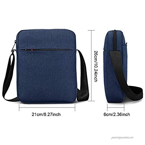 UBORSE Shoulder Messenger Bags Small Lightweight Casual Canvas Crossbody Purse for Travel Work Business Men Women