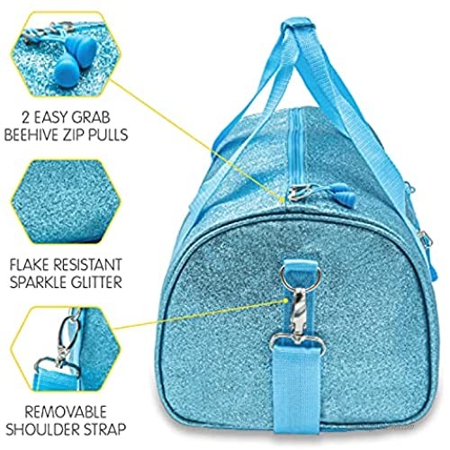 Bixbee Sparklicious Duffle Bag Turquoise Large