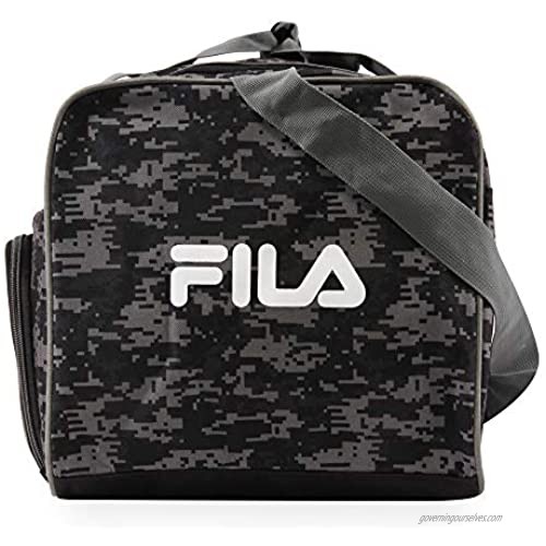 Fila Source Sm Travel Gym Sport Duffel Bag Black Digi Camo One Size