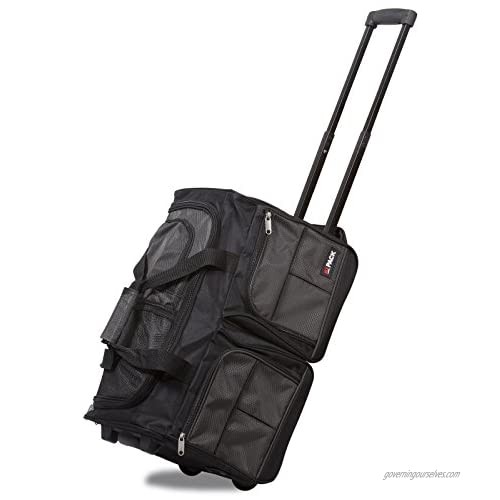 Hipack Carry-on Rolling Duffle Bag
