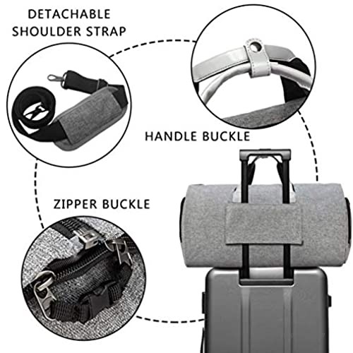 Hustleandfit Meal Carrier - Meal Prep System - 4 Meal (Black Accent 4 Meal Bag Sweat Bag Multivitamin Container Shaker Cup)