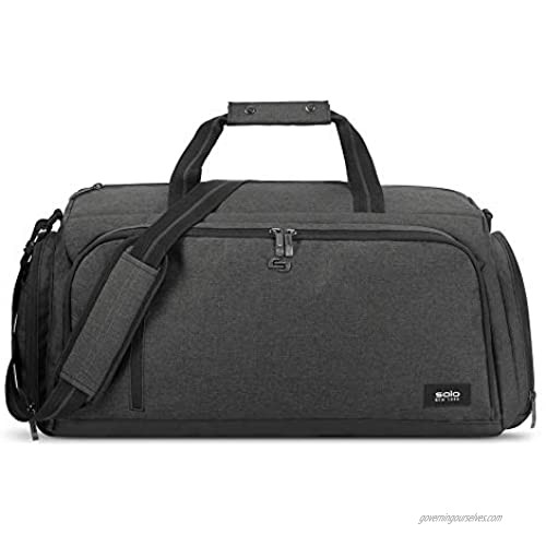 Solo New York Downtown Travel Duffel Bag w/a Laptop Compartment 15.6"