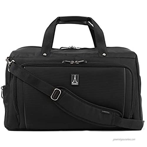 Travelpro Crew Versapack-Weekender Carry-on Suiter Duffel Bag  Jet Black  One Size