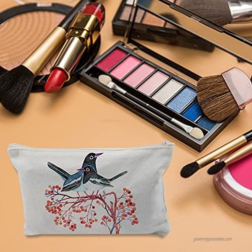 24Pcs Sublimation Blank Canvas Pencil Pouch Cosmetic Bags Cotton Sublimation Cosmetic Bag DIY Craft Blanks Makeup Pouches Multipurpose Travel Toiletry Pen Case Canvas Bag Birthday Gifts for Women