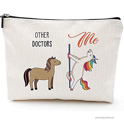 Doctor Gifts for Women Doctor Fun Gifts  Doctor Bags for Women Doctor Makeup Bag  Make Up Pouch  Doctor Birthday Gifts
