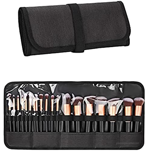Makeup Brush Holders Makeup Brush Organizer Travel Makeup Brushes Bag Cosmetic Bags Pouch for Women Brushes Artist Pencil Pen case -Brushes Not included