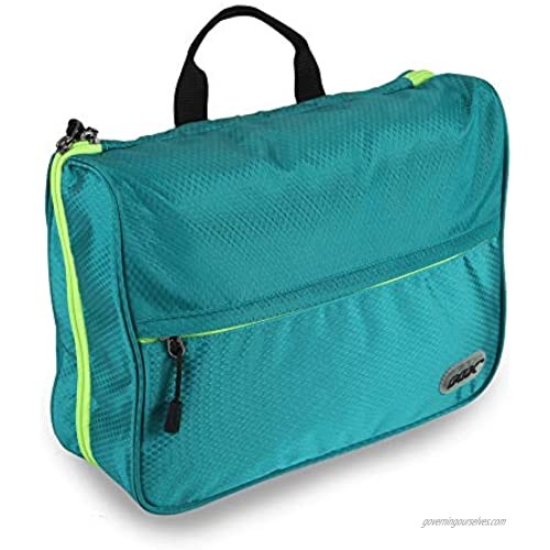 GOX Packing Cubes Travel Luggage Organizer Large Capacity Toiletry Bag for Men & Women (Turquoise)