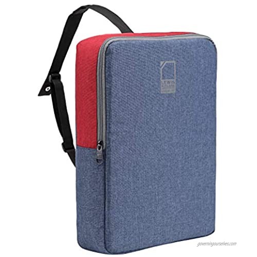 Lewis N. Clark Packing Cube + Travel Organizer for Luggage Suitcase or Carry On 3 Pack Blue/Red