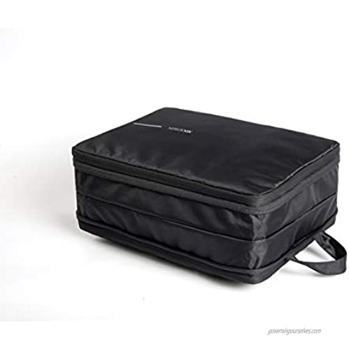 XD Design Compressible Travel Organizer Packing Cube Black (Unisex)
