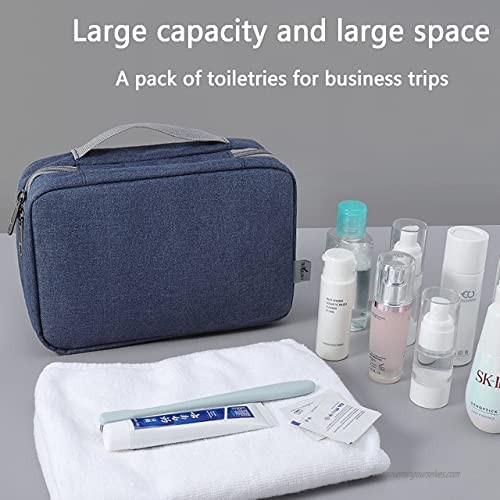 Fashion Travel Bag Organizer Waterproof Makeup Pouch Toiletry Bag with Sturdy Hook Lightweight Cosmetic Bag，Travel waterproof toiletry bag storage bag