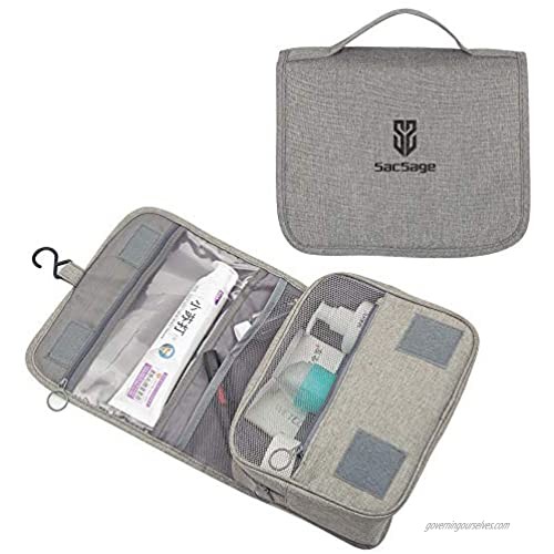 Hanging Travel Toiletry Bag for Women & Men - Organizer Bag with Quality Hook