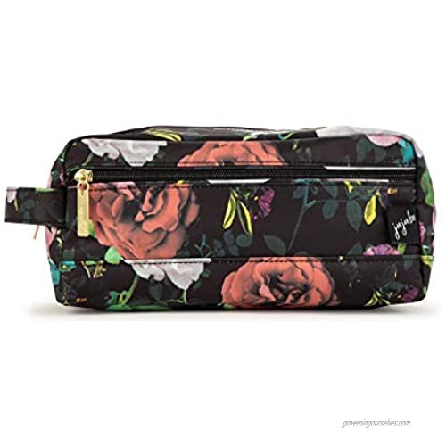 JuJuBe | Be Dapper Train Case | Toiletry  Cosmetic  Travel Organizer Bag for Men and Women