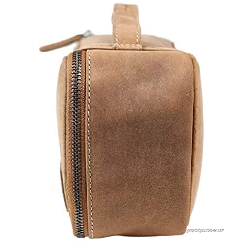 Leather Dopp Kit/Toiletry Bag By Urban Cowboy