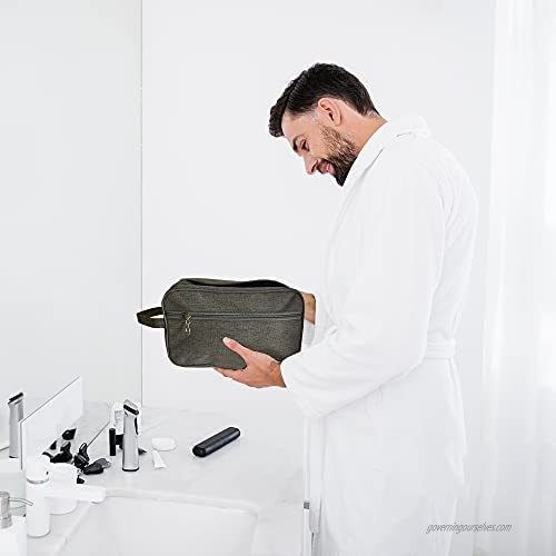 Toiletry Bag for Men Dopp Kit Travel Toiletry Organizer Men's Shaving Bag for Travel Accessories