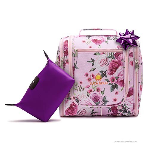 travel cosmetic bag with hook Flower (Flower)