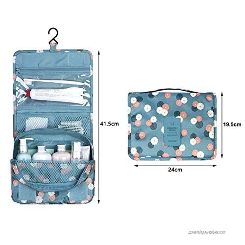 Travel Toiletry Bag Hanging Cosmetic Makeup Bag Organizer for Women Girls and Men