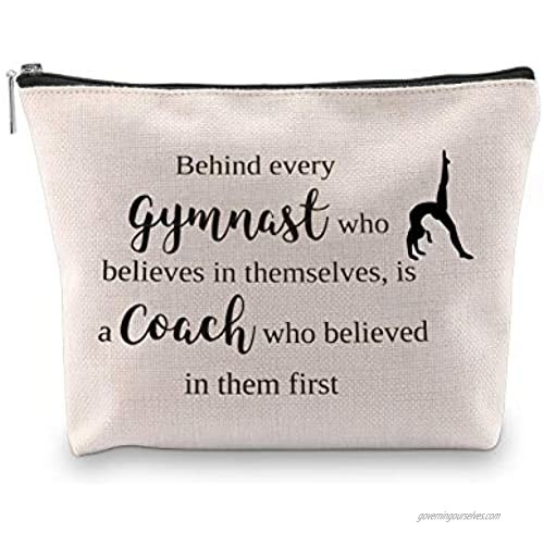 WCGXKO Gymnast Coach Gift Behind Every Gymnast Who Believes Themselves Is A Coach Who Believed In Them First (Gymnast Coach)