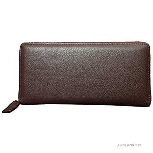 Canyon Outback Leather Marydale Canyon Zip Wallet-Brown  One Size