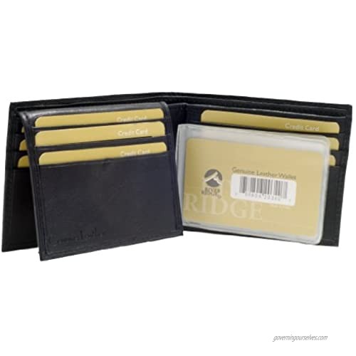 Lambskin Leather Bi-Fold Wallet