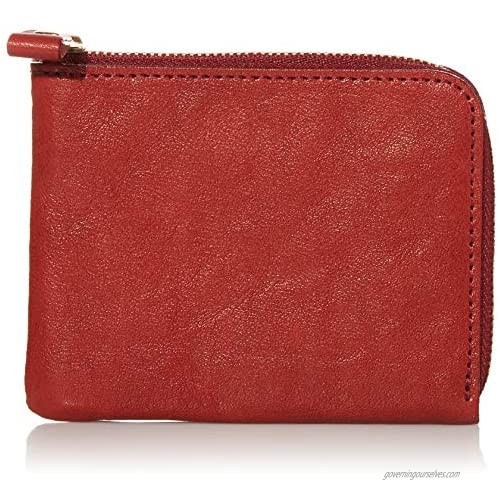 Naniwa Leather Tochigi Leather L Zipper Wallet (M)