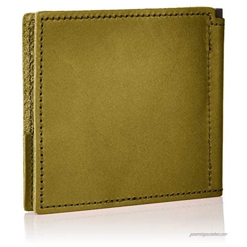 Naniwa Leather Tochigi Leather Slim Wallet Money Clip