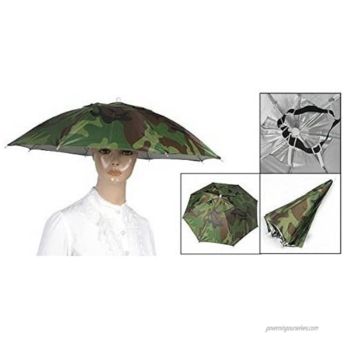 Crazy Cart Umbrella hat Protect Your Head for Fishing Beach Golf Party for Adults & Kids