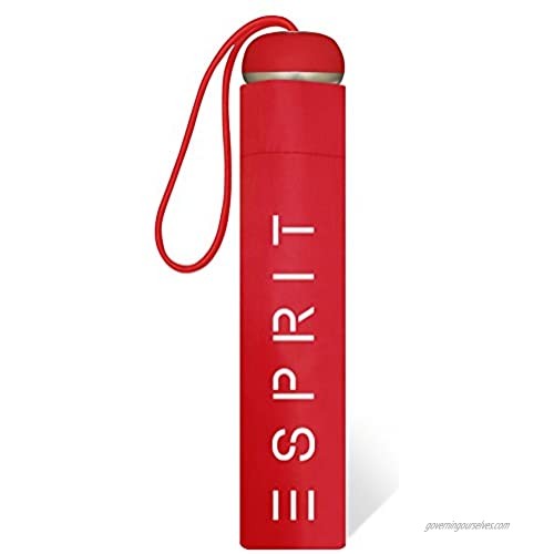 Esprit Manual Super Mini Umbrella-M500-red Red One Size