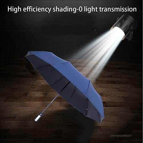 Folding Umbrella Windproof Travel Reinforced Canopy Ergonomic Handle Auto Open/Close Dual Layers Less UV Rays(Purple）
