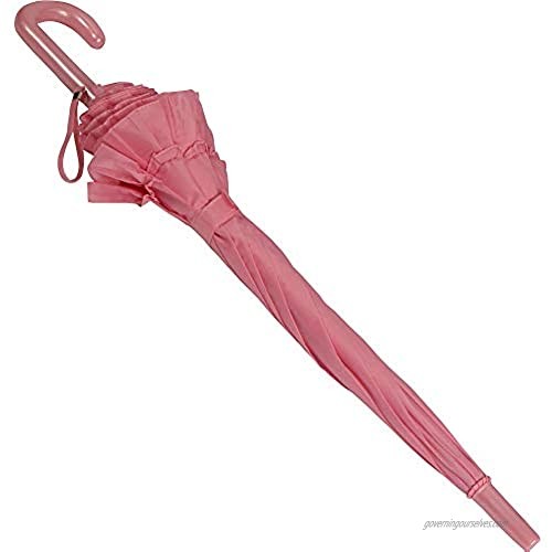 Galleria Kid's Ruffle Umbrella - Pink