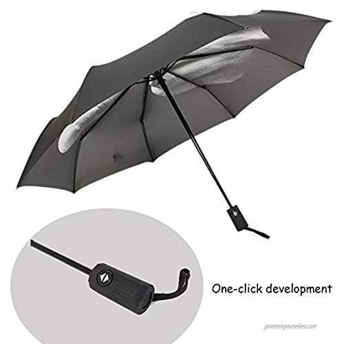 Interesting middle finger umbrella can be folded light and portable (full of creative gifts)
