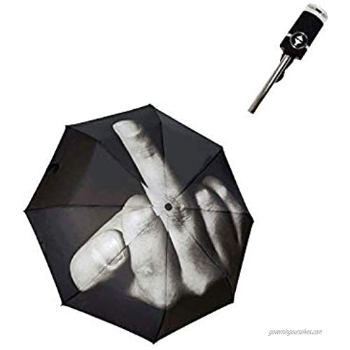 Interesting middle finger umbrella can be folded  light and portable (full of creative gifts)
