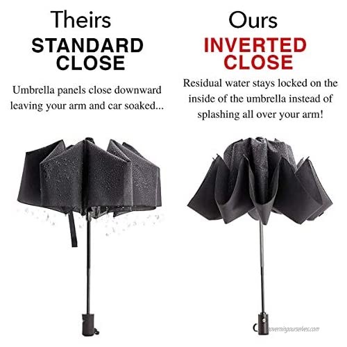 Rain Pro Folding Umbrella Inverted Umbrella Automatic Open And Close Lightweight