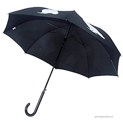 San Francisco Umbrella Co Black/White Owl Umbrella