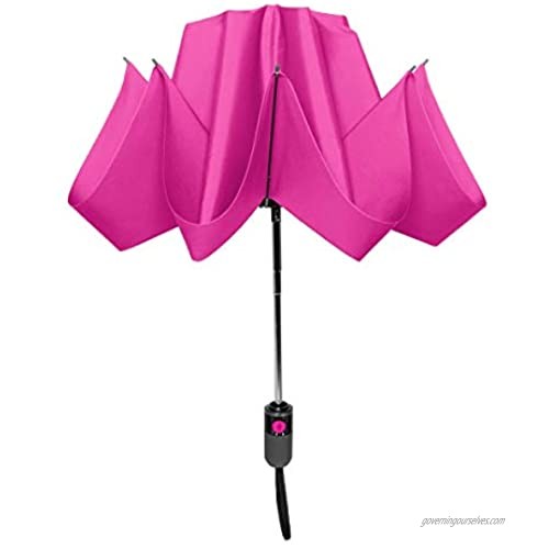 ShedRain Reversible Auto Hot Pink Umbrella  1 EA