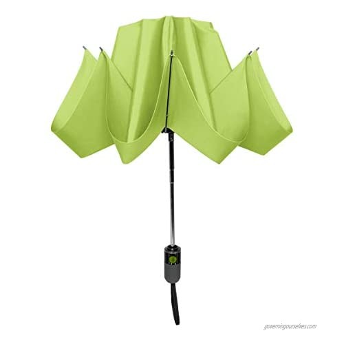 ShedRain Unbelievabrella Inverted  Upside Down  Automatic Open & Close Car Umbrella – Windproof & Rainproof - Heavy Duty  Double Layer Reverse Canopy Protects Men & Women from Outdoor Wind & Rain