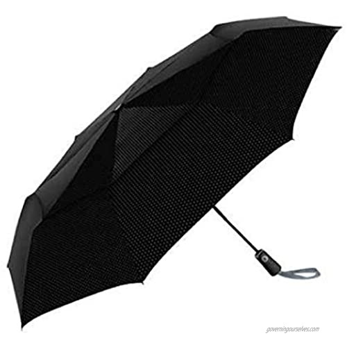 ShedRain Vented Umbrella Automatic Open And Close -Black