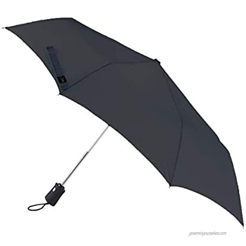 V-xzony Folding Teflon Umbrella with Coating 8 Ribs Windproof Sunshade Compact Folding Travel Umbrella Black