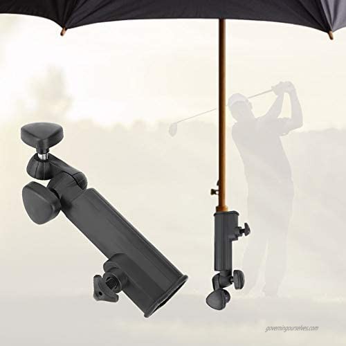 VGEBY Cart Umbrella Holder Golf Push Trolley Umbrella Holder Adjustable Umbrella Stand Golf Cart Accessories