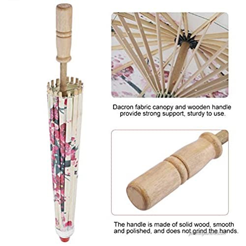 Yencoly Wedding Parasol Thy Collectibles Decorative Umbrella Paper Umbrellas for Classical Art Decor Dance