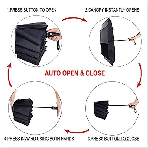 Automatic open close windproof umbrella.Travel compact folding. Waterproof UV protection travel Large canopy umbrellas