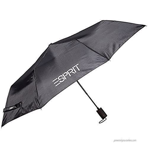 Esprit Automatic Super Mini Umbrella-M5555-black  Black  42 IN