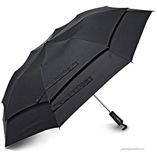 Samsonite Windguard Auto Open Umbrella  Black  One Size