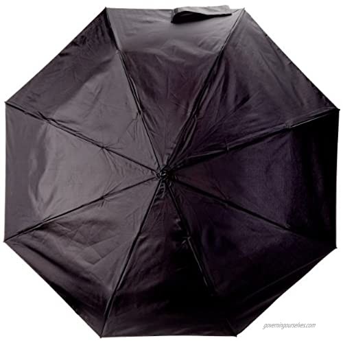 totes Titan Super Strong Auto Open Close Oversized Compact Umbrella Black One Size