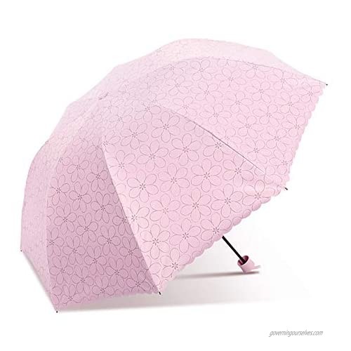 Umbrella Windproof Sun & Rain Umbrellas Folding Compact Umbrella Portable Lightweight UV resistant