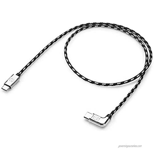 Volkswagen 000051446BC  Data USB-C Connection  Premium Cable  70 cm  with VW Logo  Silver