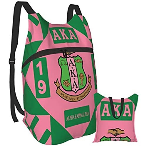 A-K-A Backpack Men Women Portable Folding Travel Bag Sports Bag