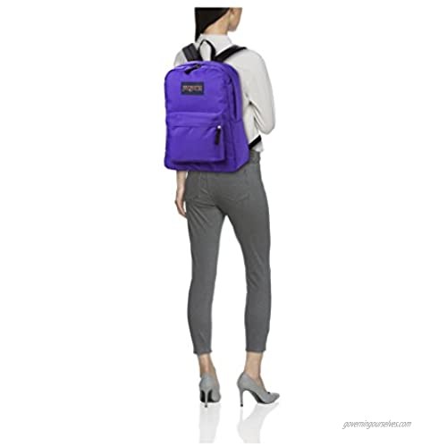 JanSport Superbreak Backpack - Signature Purple - Classic Ultralight