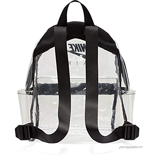 Nike Just Do It Mini Backpack (Clear(CW9258-975)/Black One Size)